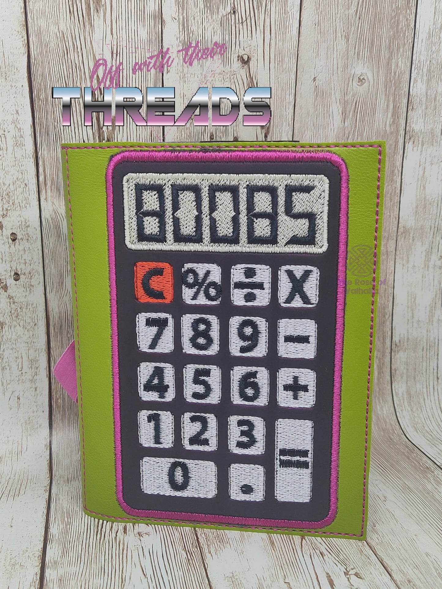 DIGITAL DOWNLOAD A6 BOOBS 80085 Calculator Notebook Holder