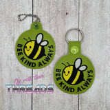 DIGITAL DOWNLOAD Bee Kind Snap Tab and Eyelet Set