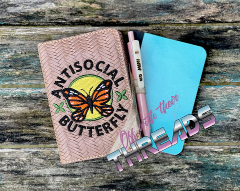 DIGITAL DOWNLOAD Antisocial Butterfly Mini Composition Notebook Holder