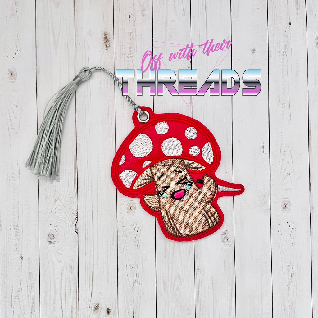 DIGITAL DOWNLOAD Stabby Mushroom Bookmark Ornament Gift Tag – Off With  Their Threads