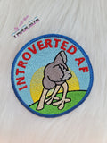 DIGITAL DOWNLOAD Introverted Emu Patch 3 SIZES INCLUDED 2 OPTIONS