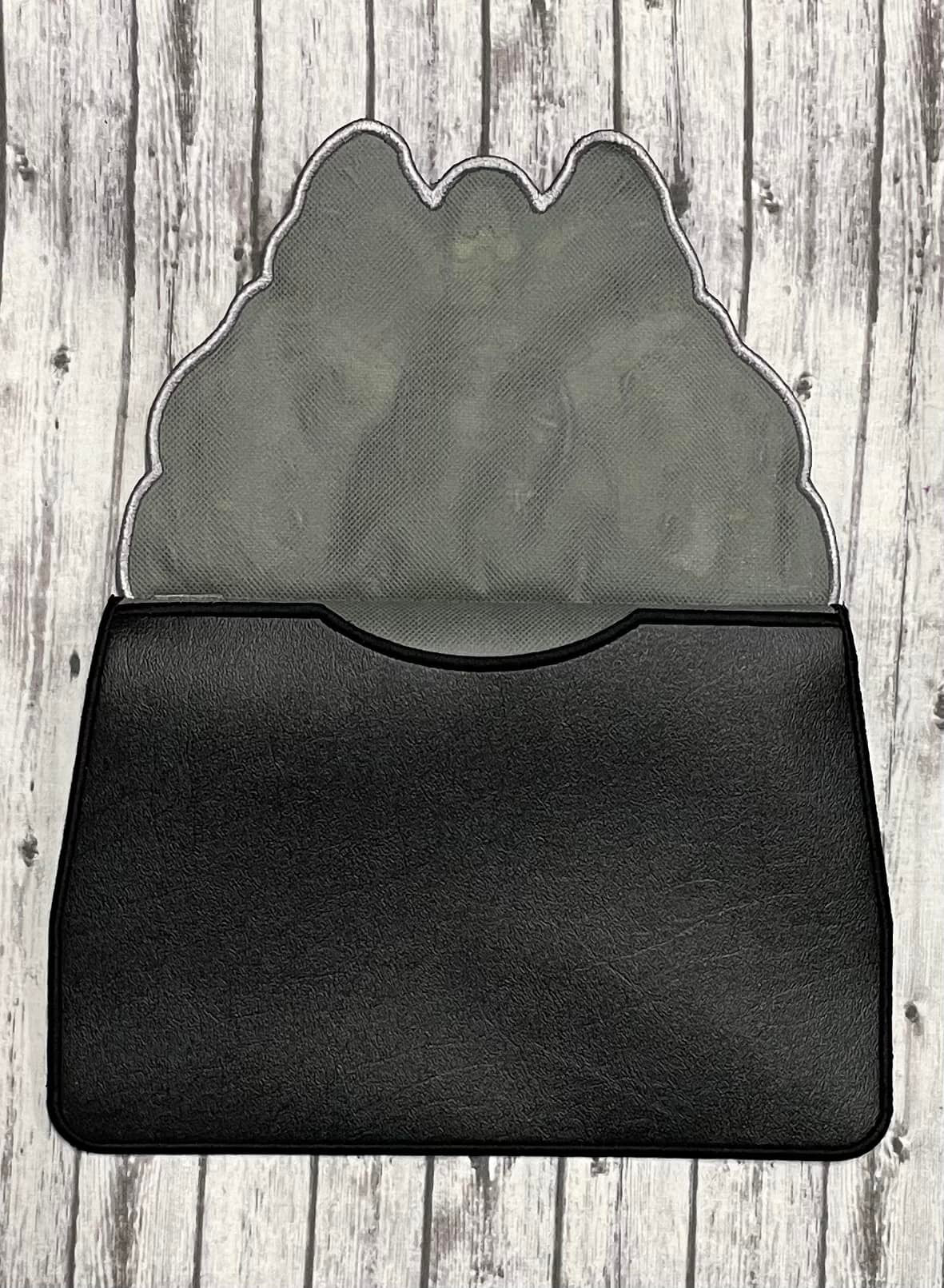 DIGITAL DOWNLOAD Death Moth Envelope Clutch  Lined and Unlined
