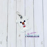 DIGITAL DOWNLOAD Ghost Dog Charm 2 SIZES INCLUDED