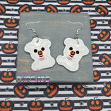 DIGITAL DOWNLOAD Ghost Dog Charm 2 SIZES INCLUDED
