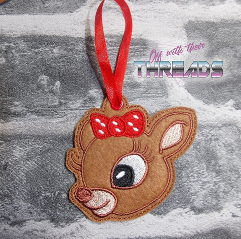 DIGITAL DOWNLOAD 4x4 Clarice Ornament