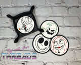 DIGITAL DOWNLOAD NBC Reusable Makeup Pad and Applique Tray Set INCLUDES 2 SIZES AND 4 WIPE DESIGNS