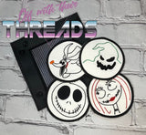 DIGITAL DOWNLOAD NBC Reusable Makeup Pad and Applique Tray Set INCLUDES 2 SIZES AND 4 WIPE DESIGNS