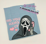DIGITAL DOWNLOAD No You Hang Up First Halloween Design 4 SIZES INCLUDED