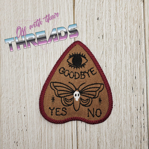DIGITAL DOWNLOAD Planchette Patch 3 SIZES INCLUDED
