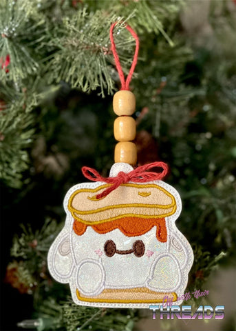 DIGITAL DOWNLOAD Smores Robot Bookmark Ornament Gift Tag