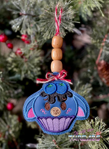 DIGITAL DOWNLOAD Blueberry Muffin Donkey Bookmark Ornament Gift Tag