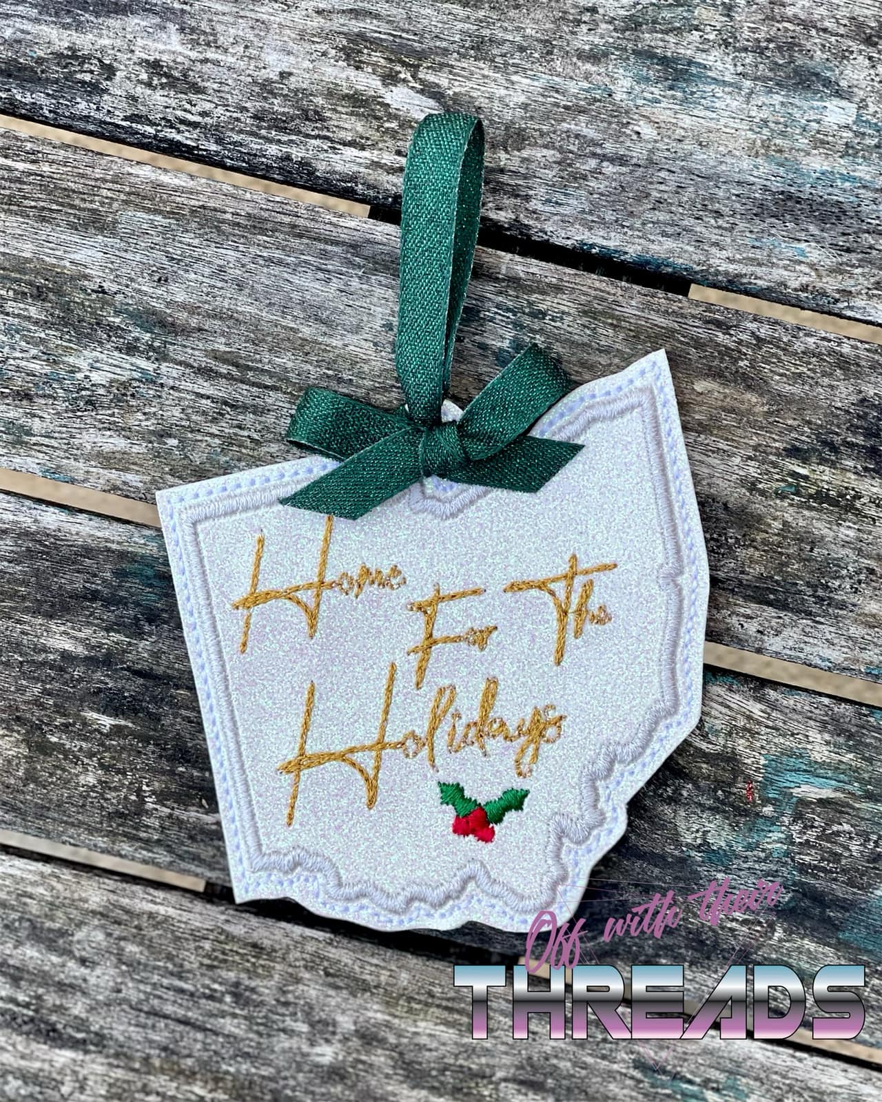 DIGITAL DOWNLOAD Ohio State Bookmark Ornament Gift Tag
