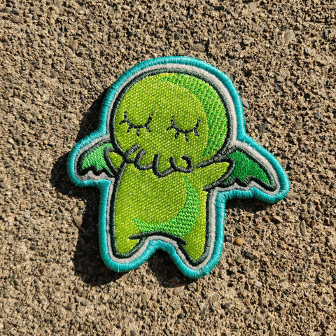 DIGITAL DOWNLOAD Cthulhu Patch 3 SIZES INCLUDED