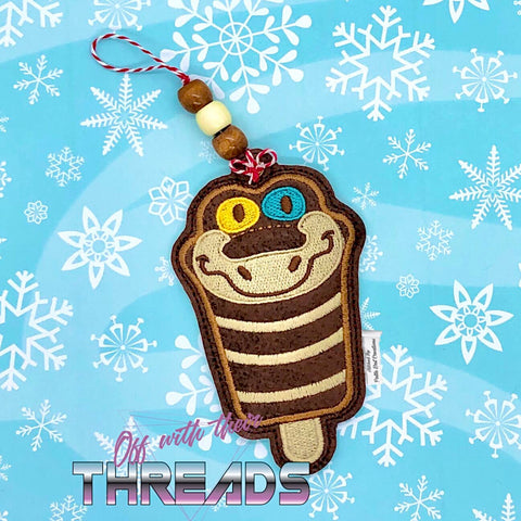 DIGITAL DOWNLOAD Fudge Pop Snake Bookmark Ornament Gift Tag