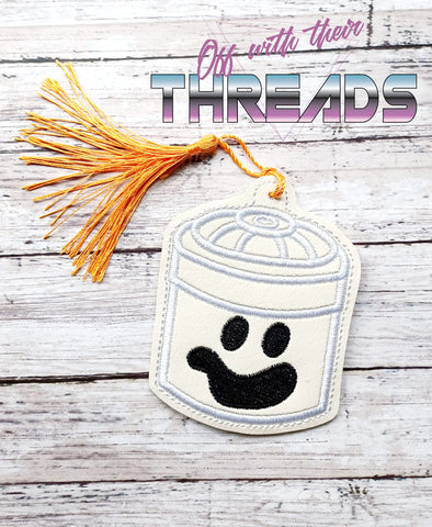DIGITAL DOWNLOAD Trick or Treat Ghost Bucket Bookmark Ornament Gift Tag