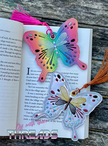 DIGITAL DOWNLOAD Butterfly Bookmark Ornament Gift Tag