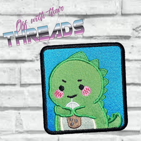 DIGITAL DOWNLOAD Bobasaur Patch 3 SIZES INCLUDED