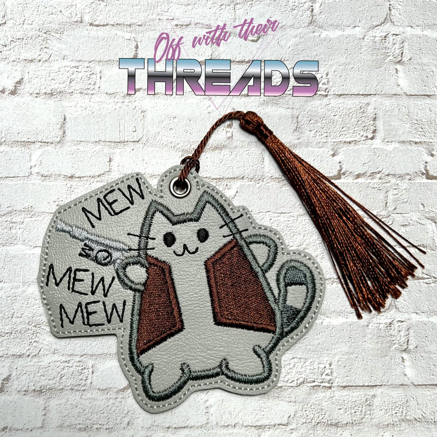 DIGITAL DOWNLOAD Solo Kitty Bookmark Ornament Gift Tag
