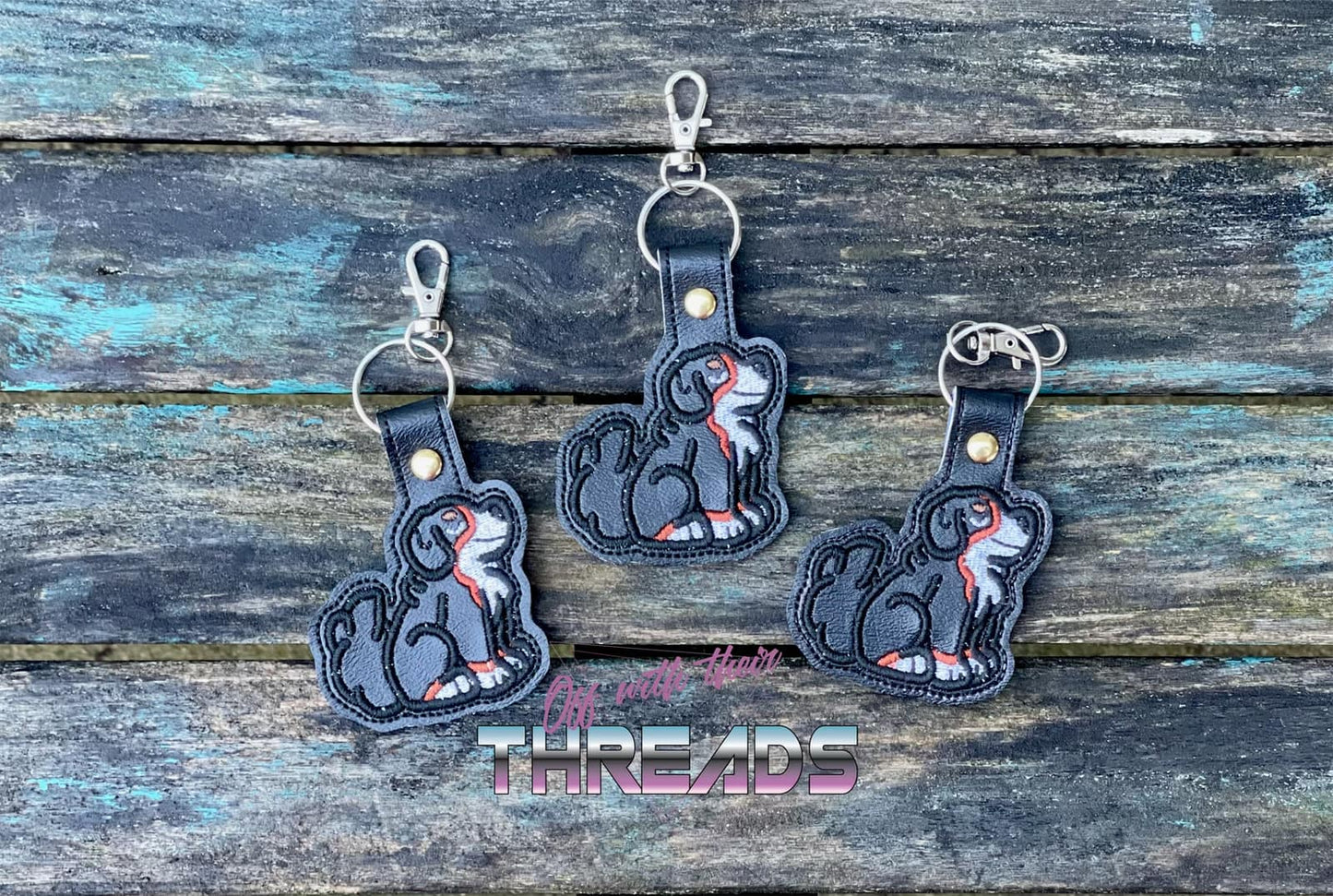 DIGITAL DOWNLOAD Bernese Mountain Dog Snap Tab Key Chain