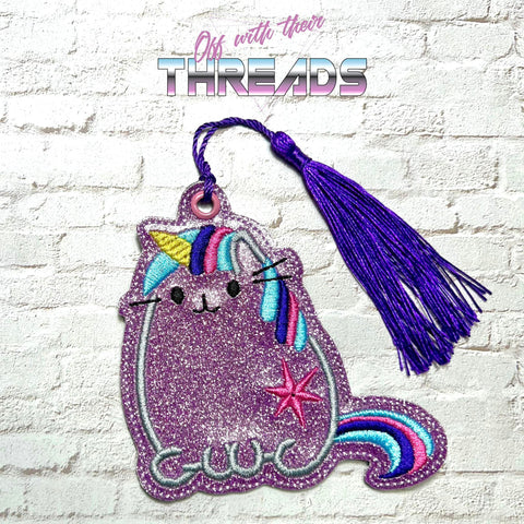 DIGITAL DOWNLOAD Sparkle Pony Kitty Bookmark Ornament Gift Tag