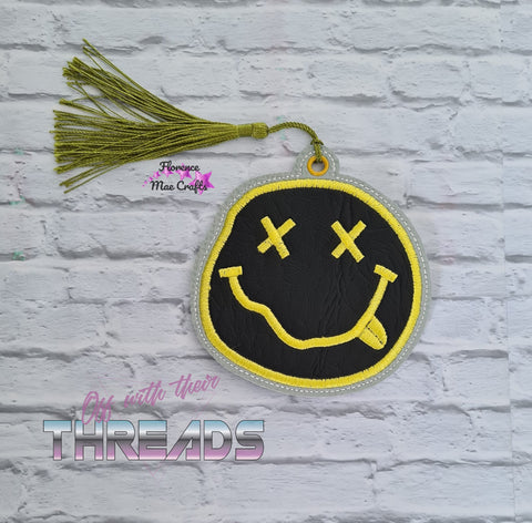 DIGITAL DOWNLOAD Smiley Face Bookmark Ornament Gift Tag