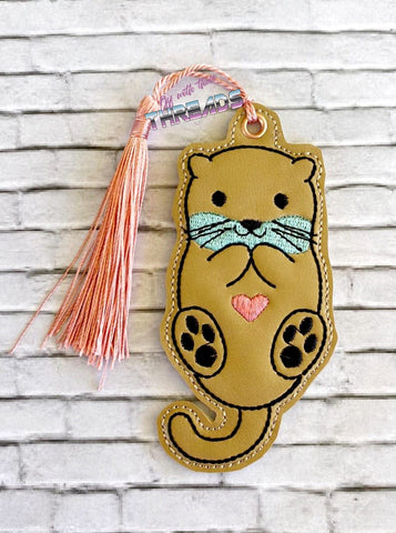 DIGITAL DOWNLOAD Otter Bookmark Ornament Gift Tag