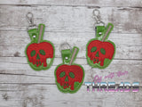 DIGITAL DOWNLOAD Poison Caramel Apple Snap Tab Key Chain