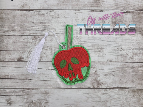 DIGITAL DOWNLOAD Poison Caramel Apple Bookmark Ornament Gift Tag
