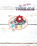 DIGITAL DOWNLOAD Floral Classy Patch 3 SIZES INCLUDED