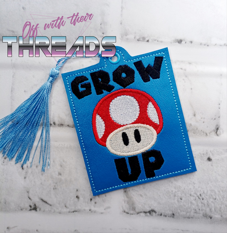 DIGITAL DOWNLOAD Grow Up Bookmark Ornament Gift Tag
