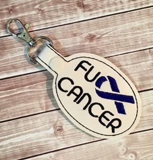 4x4 DIGITAL DOWNLOAD FU Cancer Snap Tab