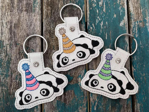 4x4 DIGITAL DOWNLOAD Party Panda Snap Tab