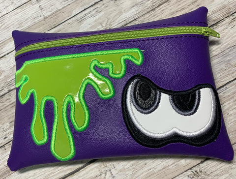 DIGITAL DOWNLOAD ITH Splat Zipper Bag Lined and Unlined