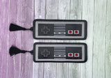 DIGITAL DOWNLOAD 5x7 Game Controller Bookmark ITH Embroidery Design