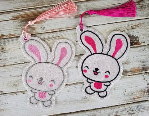 DIGITAL DOWNLOAD  4x4 AND 5x7 Easter Bunny Bookmark