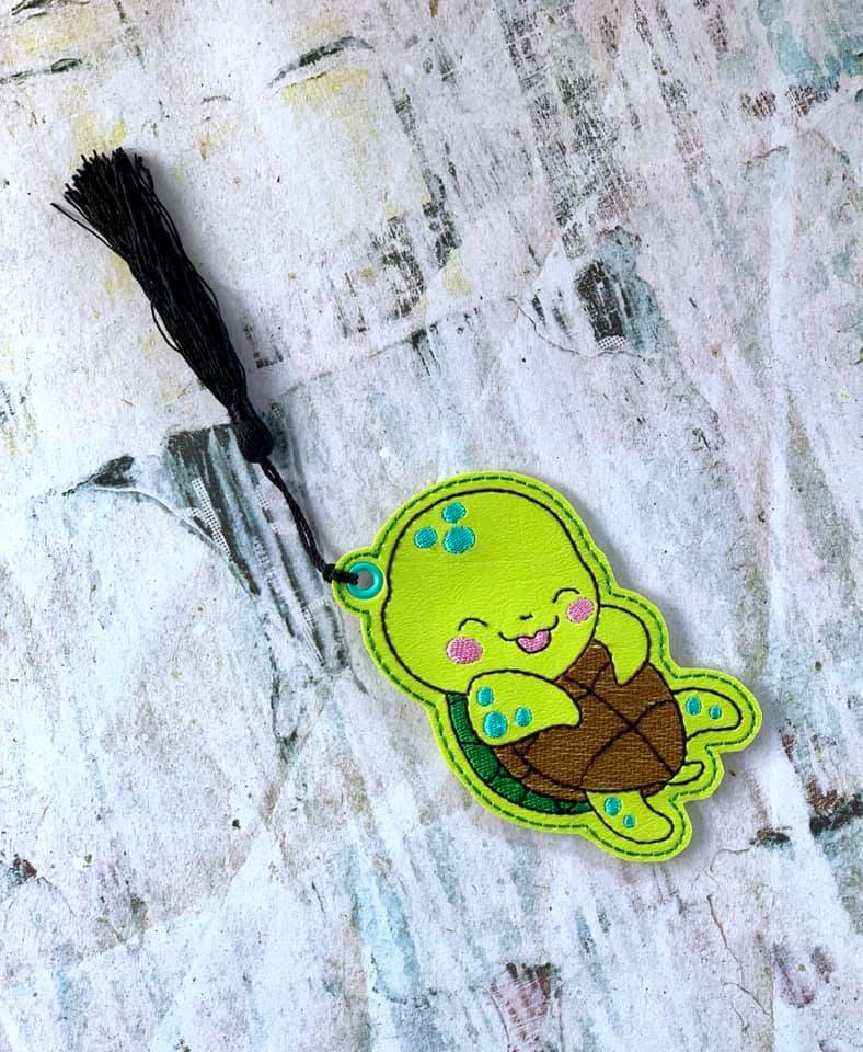 DIGITAL DOWNLOAD  4x4 Turtle Bookmark
