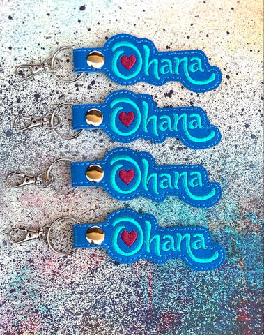 4x4 DIGITAL DOWNLOAD Ohana Means Family Snap Tab