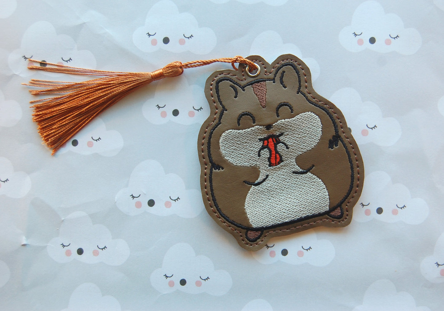 DIGITAL DOWNLOAD  4x4 Hamster Bookmark