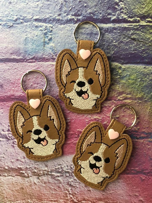 4x4 DIGITAL DOWNLOAD Corgi Floof Bottom Snap Tab