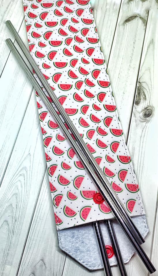 7x12 DIGITAL DOWNLOAD ITH Reusable Straw Holder for 8 and 10 inch Straws