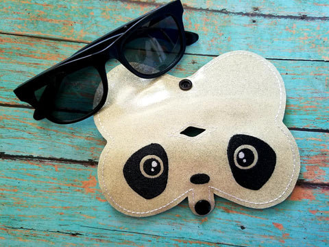 DIGITAL DOWNLOAD Panda Sunglasses Glasses Case 4 Options