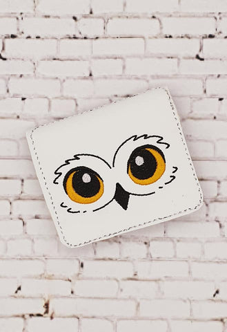 DIGITAL DOWNLOAD 5x7 ITH Owl 4 Card Wallet Bifold
