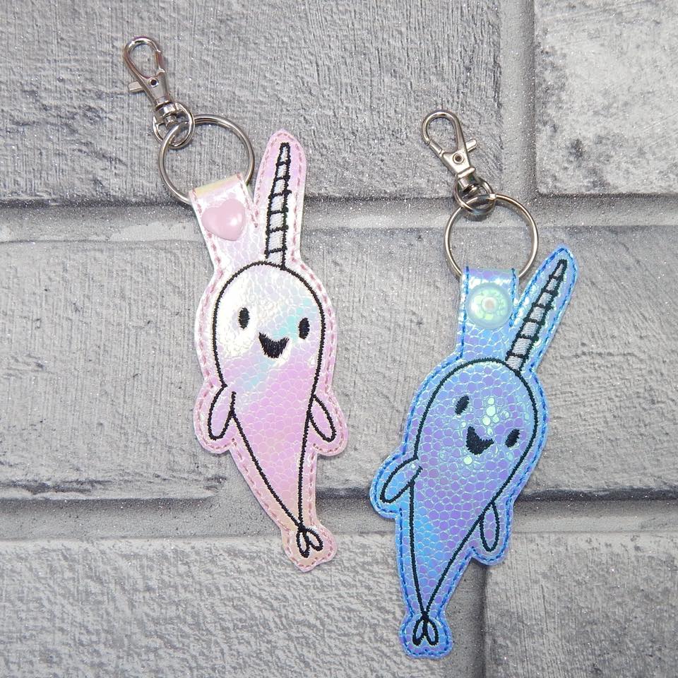 4x4 DIGITAL DOWNLOAD Narwhal Snap Tab