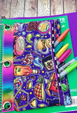 DIGITAL DOWNLOAD ITH Pencil Pouch Binder Bag 4 Sizes Included