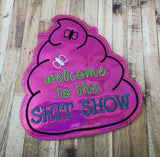 DIGITAL DOWNLOAD ITH Welcome To The Show Door Sign 4 Sizes