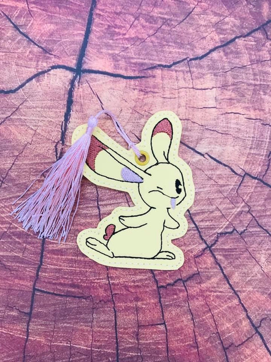 4x4 DIGITAL DOWNLOAD Fruits Basket Bunny Bookmark Ornament Hanger