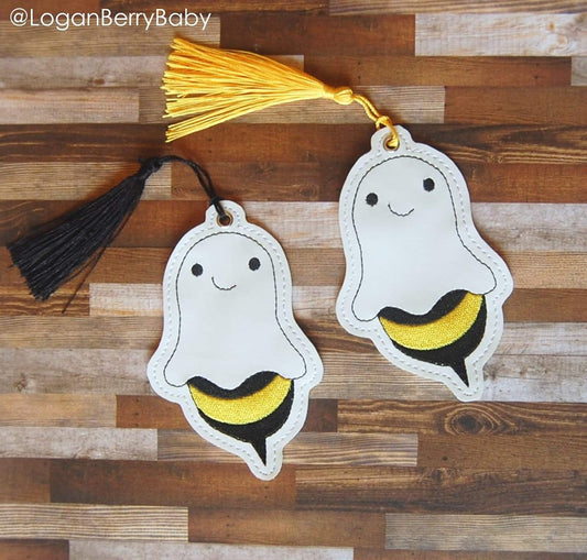 4x4 DIGITAL DOWNLOAD Boo Bee Bookmark