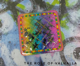 DIGITAL DOWNLOAD 4x4 Applique Quilted Square Coaster