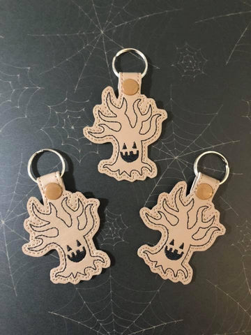 4x4 DIGITAL DOWNLOAD Haunted Tree Snap Tab