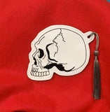 4x4 DIGITAL DOWNLOAD Anatomical Skull Hanger Bookmark Ornament